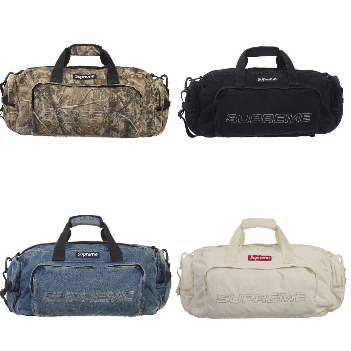 シュプリーム☆デニムボストンバッグ☆Denim Duffle Bag (Supreme