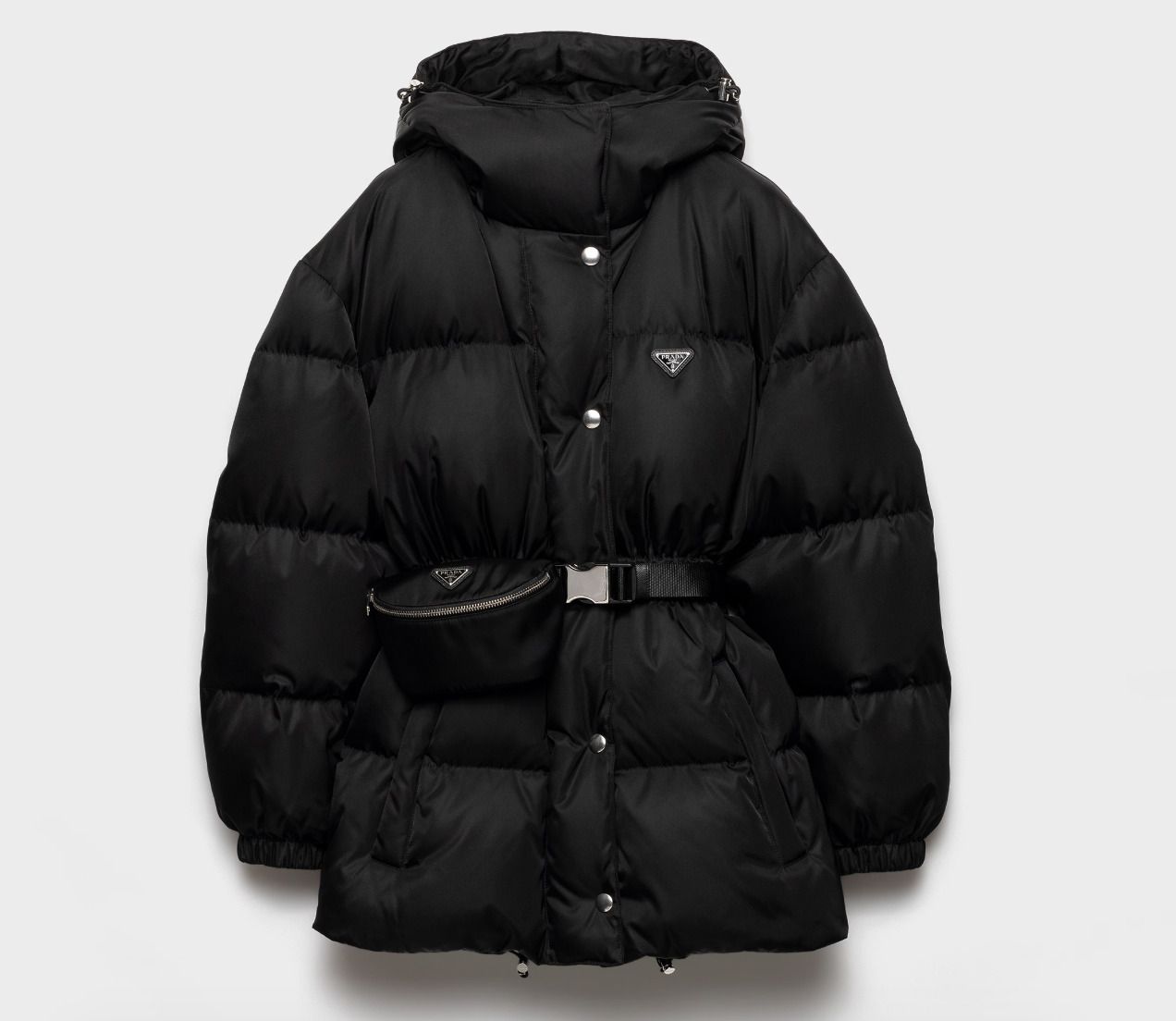 ☆大人気☆PRADA Re-Nylon ロゴ ダウンジャケット (PRADA/ダウン