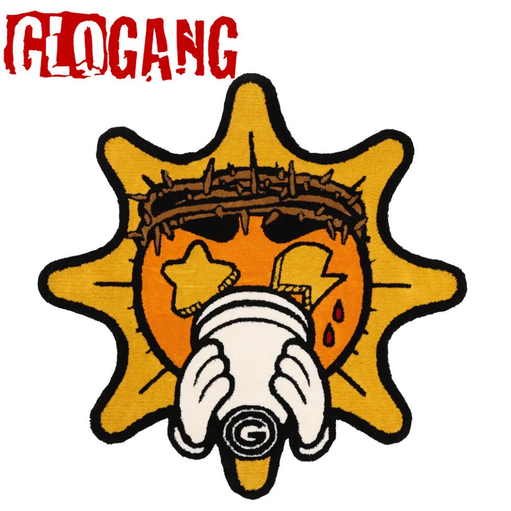 Glo Gang】Official Sun Rug ラグマット (Glo Gang/ラグ・カーペット