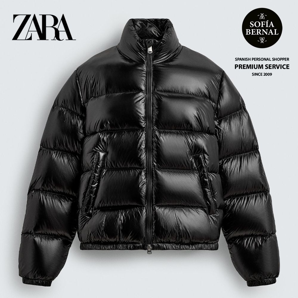 ZARA 100% フェザーパフジャケット (ZARA/ダウンジャケット) 3411/610