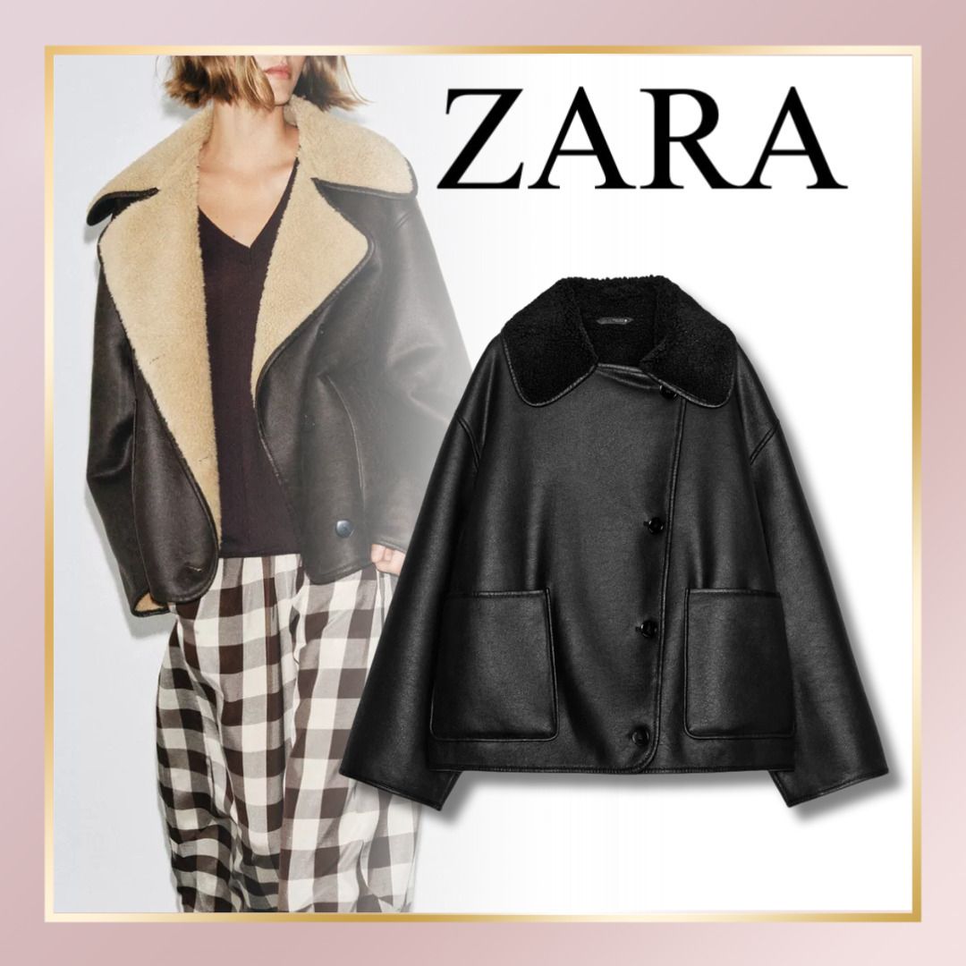 国内即発【ZARA】ZW COLLECTION ダブルフェイスジャケット (ZARA