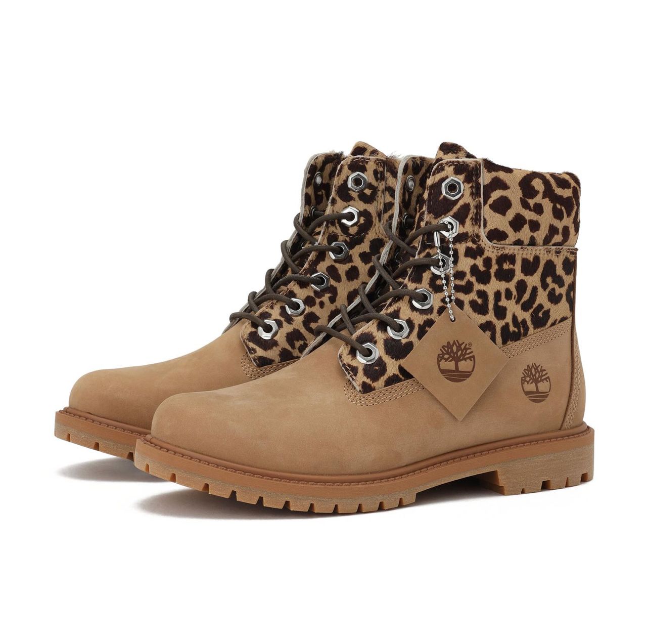 ティンバーランド 6インチ プレミアム ブーツ ヒョウ柄 定番
