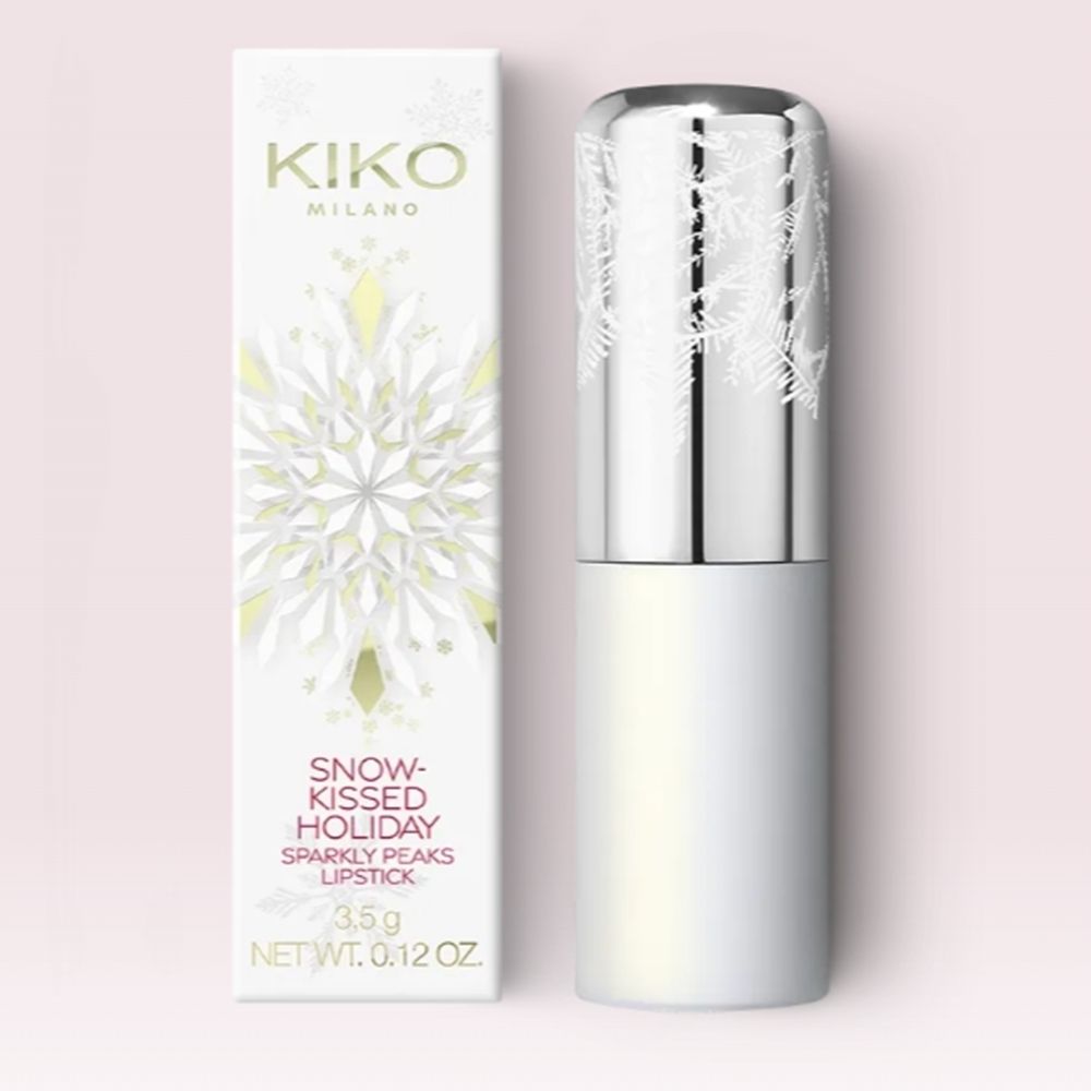 KIKO MILANO】Snow-Kissed Holiday☆Sparkly Peaks Lipstick (KIKO