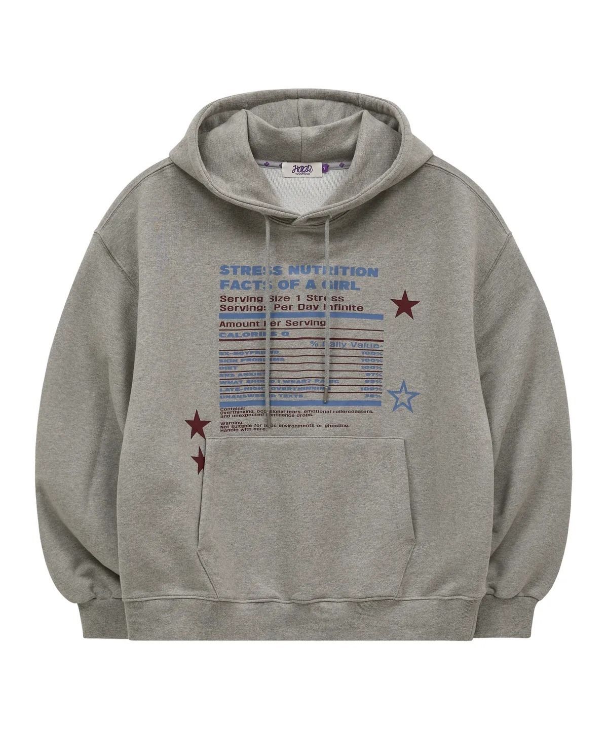 HOODHOOD】Girl Stress Nutrition ALD1 サンウォン着用 (HOODHOOD