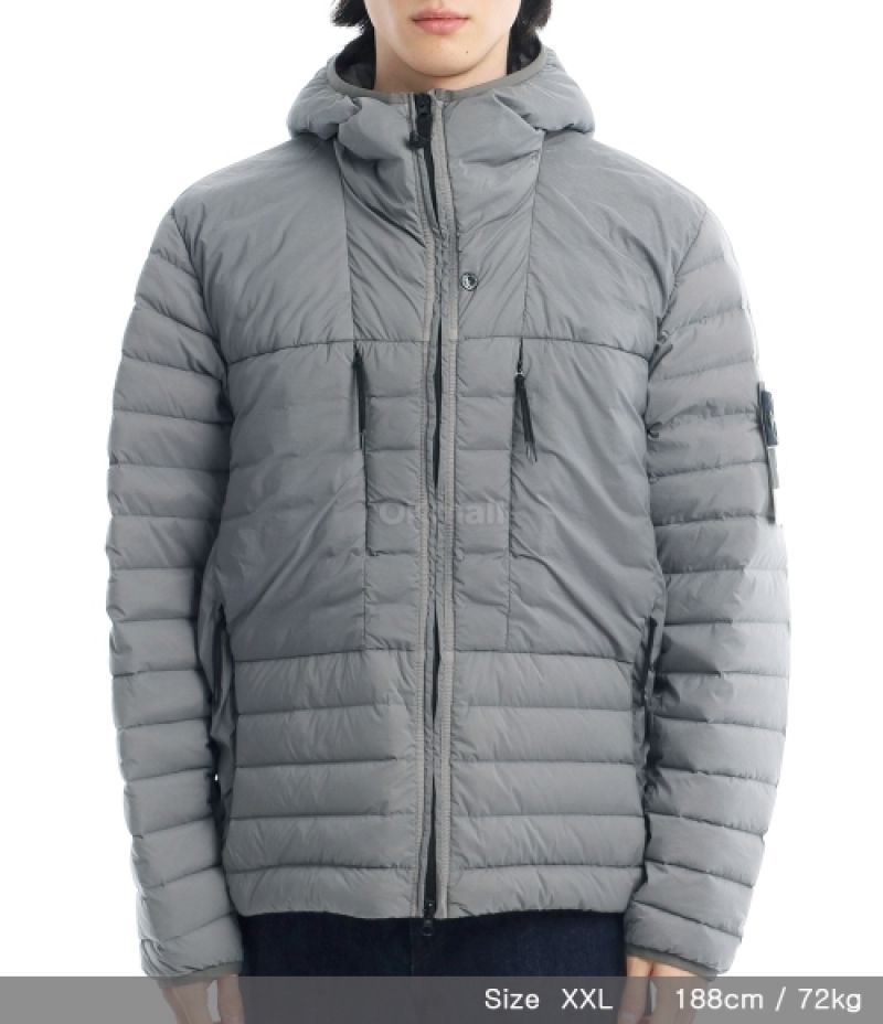 STONE ISLAND｜DOWN JACKETS (4100020 Seamless Tunnel Nylo (STONE