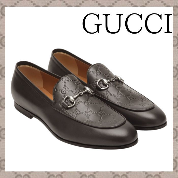 関税込☆VIP価格【GUCCI】ホースビット付き ローファー (GUCCI/ドレス