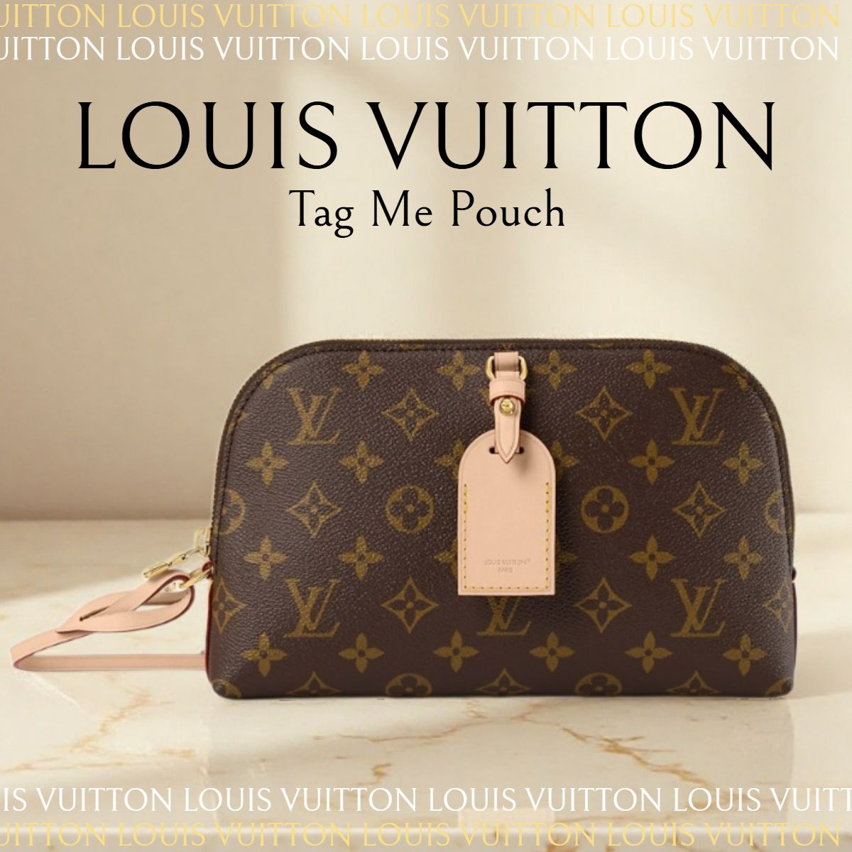 LV*タグミー モノグラムショルダーポーチバッグ TAG ME M26787 (Louis