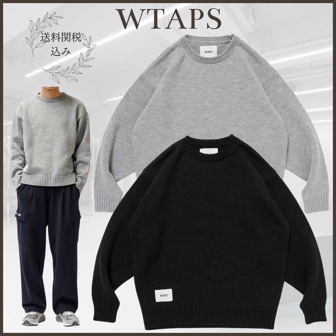 送料関税込☆【WTAPS】CREW NECK AFA / SWEATER / ALPL (WTAPS/ニット
