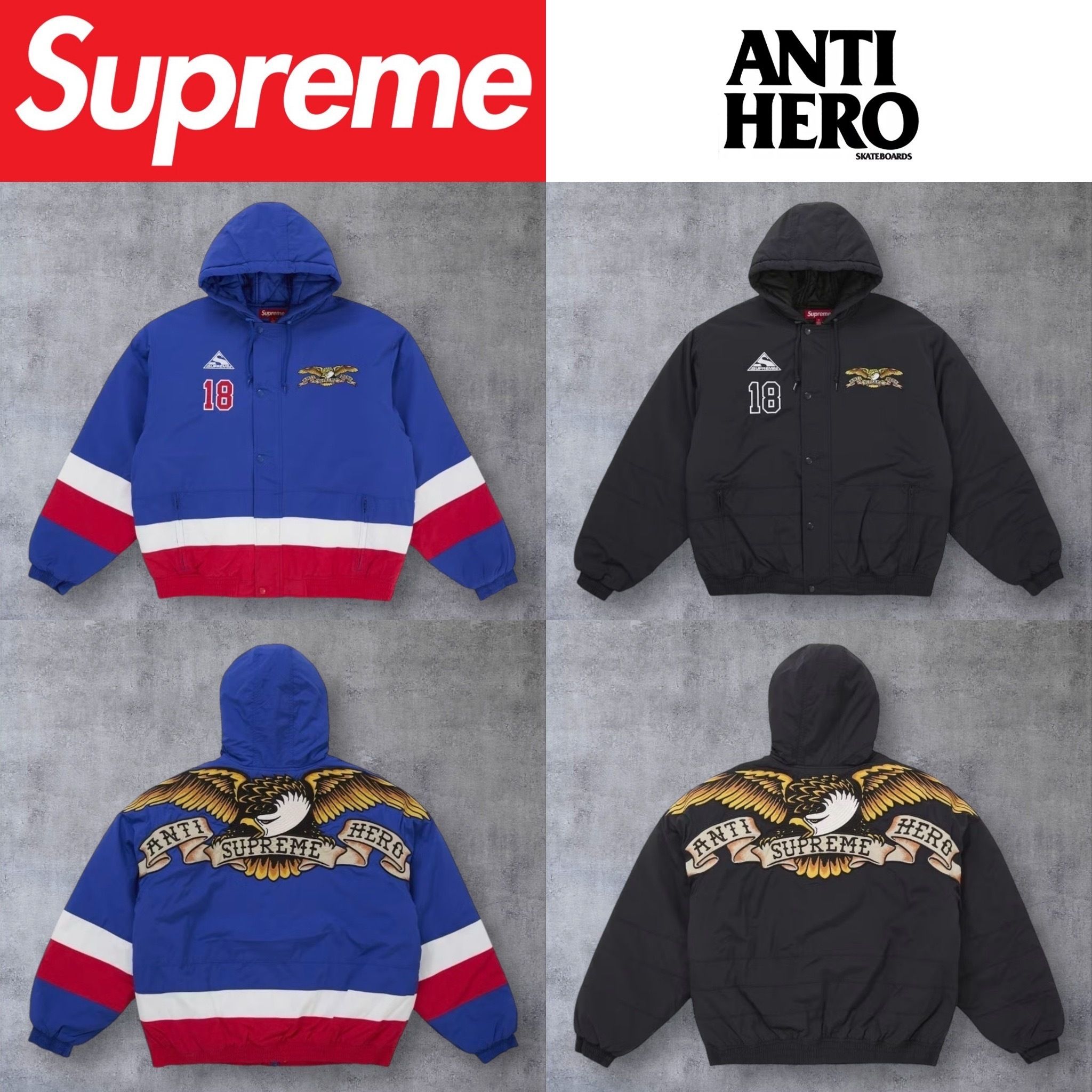 2025FW】Supreme ANTIHERO Stadium Jacket (Supreme/ジャケットその他