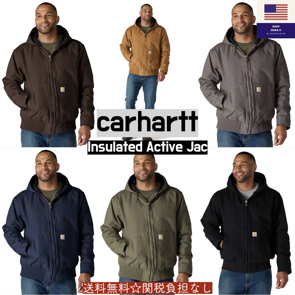 大人気!! 日本未入荷【carhartt】Insulated Active Jac (Carhartt
