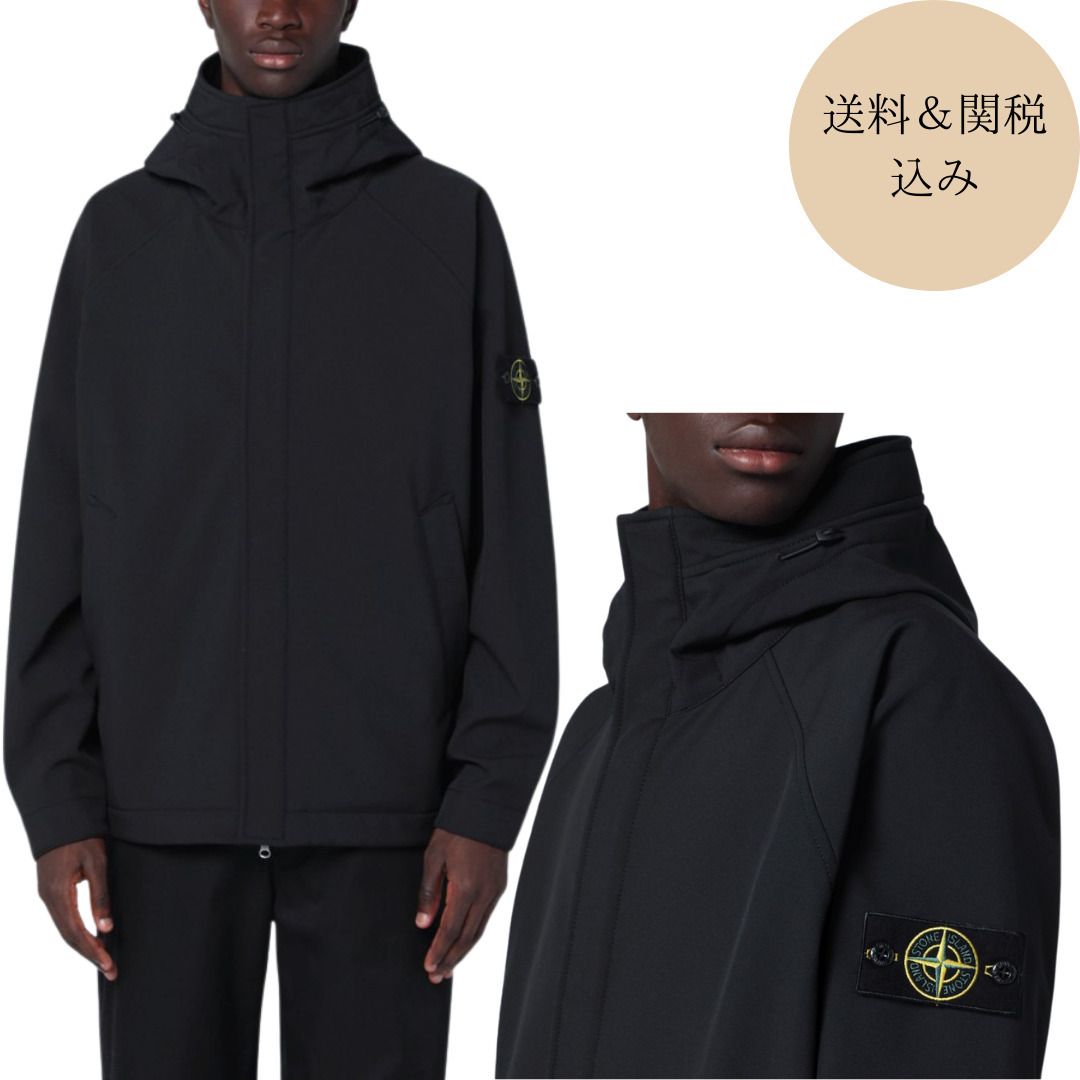 STONE ISLAND 軽量フード付きジャケット 送料関税込 (STONE ISLAND