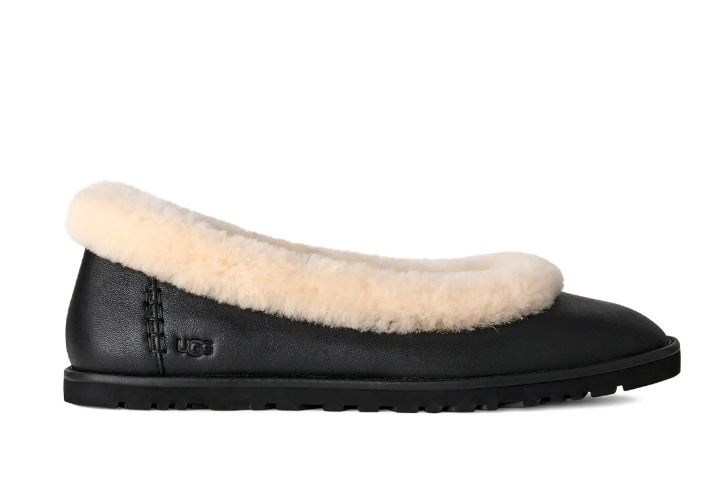UGG/アグ ファートリム フラットシューズ (UGG/バレエシューズ
