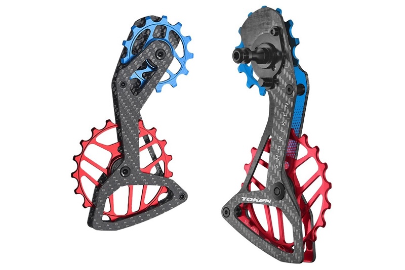 トーケンのビッグプーリー「シュリケン」12速用に7色のバリエーション