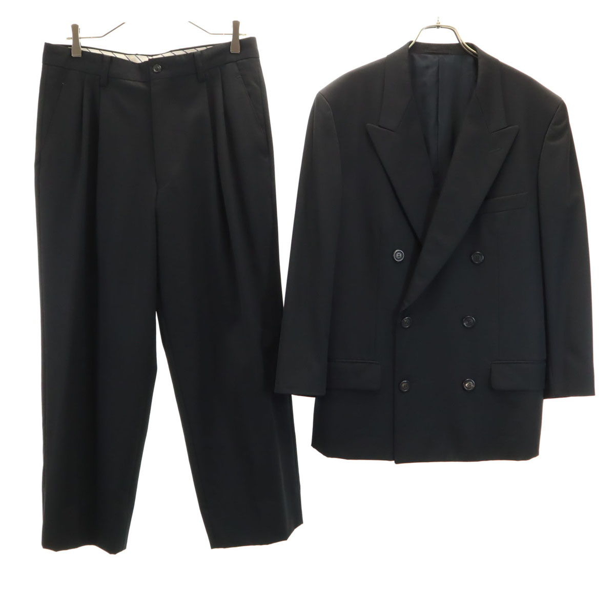 ISSEY MIYAKE MEN 90s Made in Japan Old suit Setup M/L black Men's