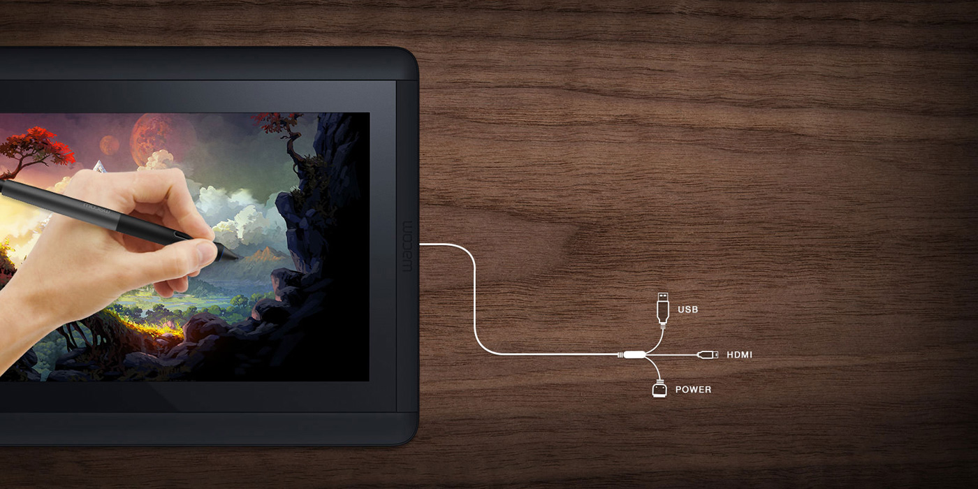 Cintiq 13 HD Graphic Pen Tablet for Drawing