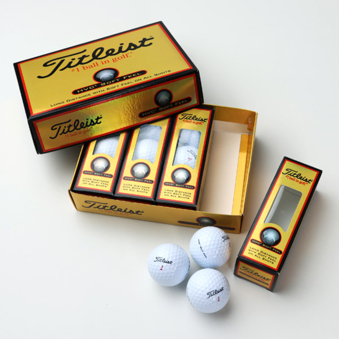 ゴルフボール(3個セット) 【Titleist】｜ノベルティ・オリジナルグッズ