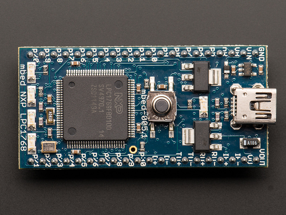 mbed + extras - LPC1768 development board [v5.1] : Adafruit