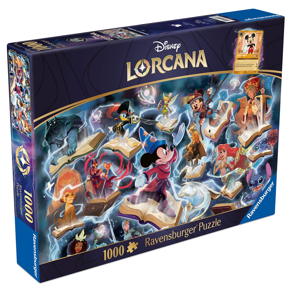 Disney Lorcana Trading Card Game Puzzle by Ravensburger – Steel