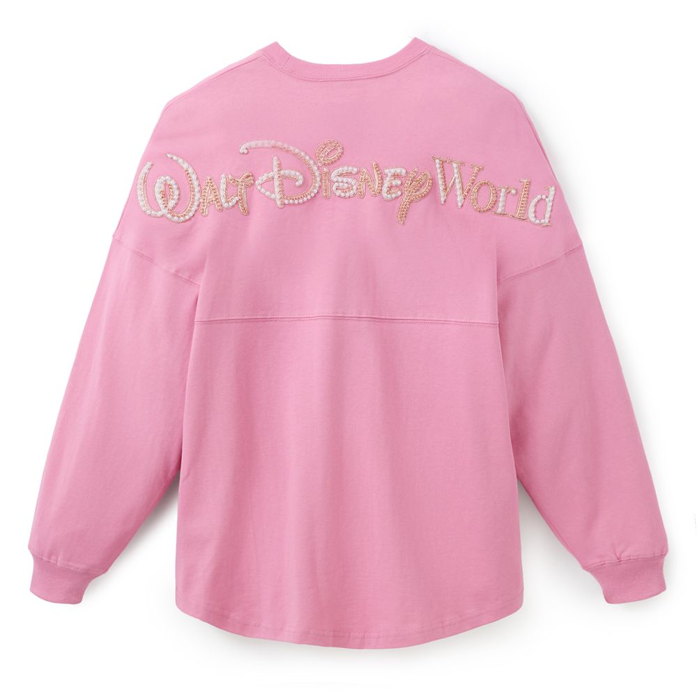 Walt Disney World Logo Spirit Jersey for Adults – Rose Pearl
