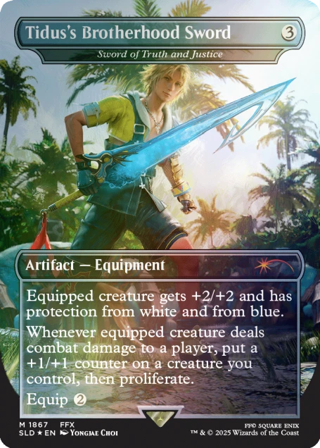 Secret Lair x FINAL FANTASY: Weapons EN Foil Edition | Secret Lair