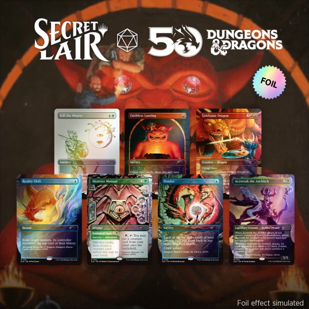 Secret Lair x Dungeons & Dragons®: An Exhibition of Adventure Foil