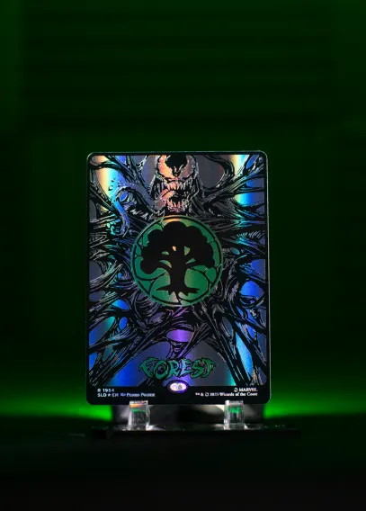 Secret Lair x Marvel's Spider-Man: Mana Symbiote Raised Foil