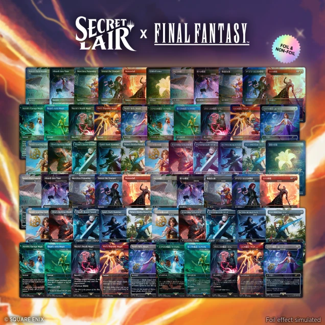 The Complete FINAL FANTASY Bundle | Secret Lair