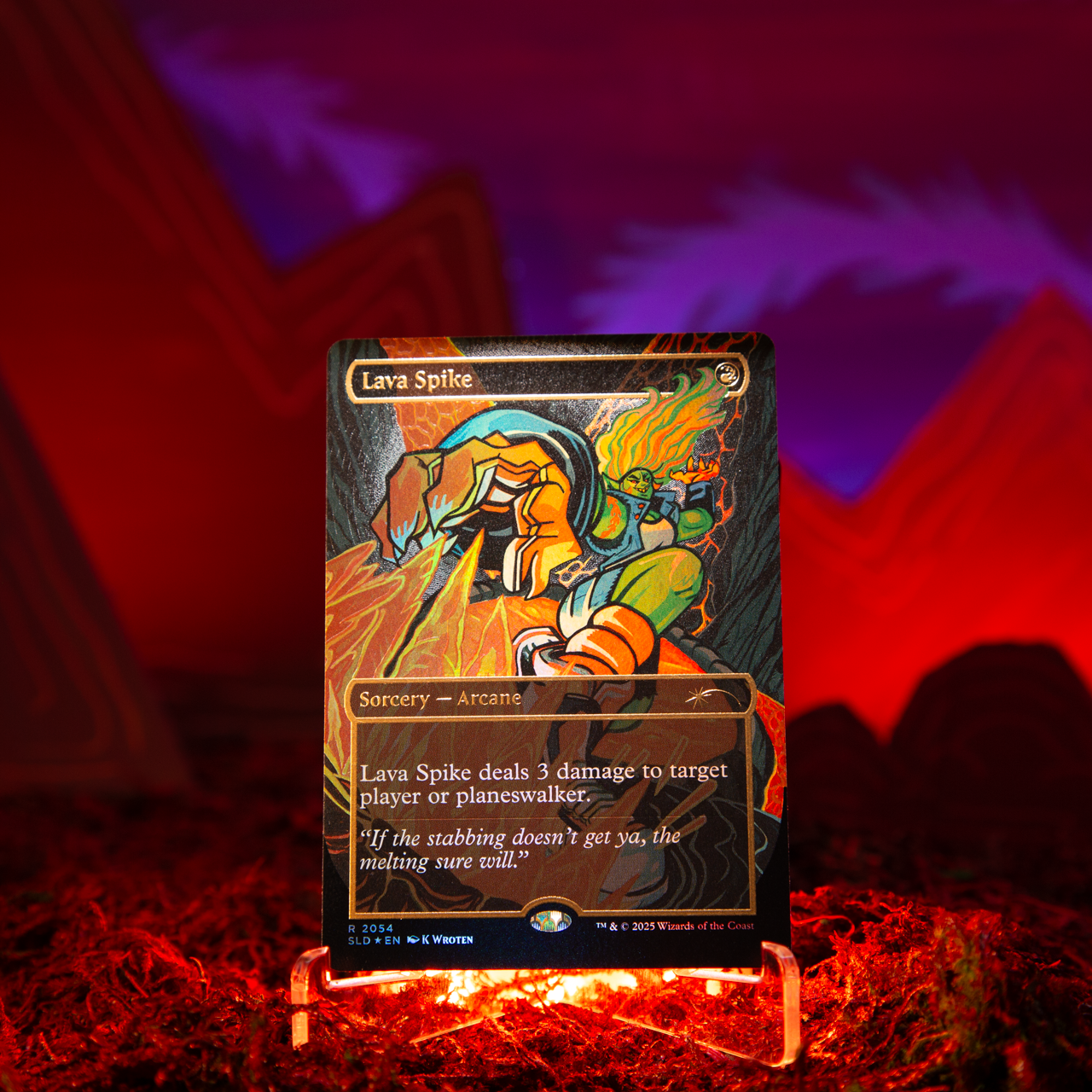 EVERYTHING IS ON FIRE Playset Bundle Raised Foil Edition | Secret Lair