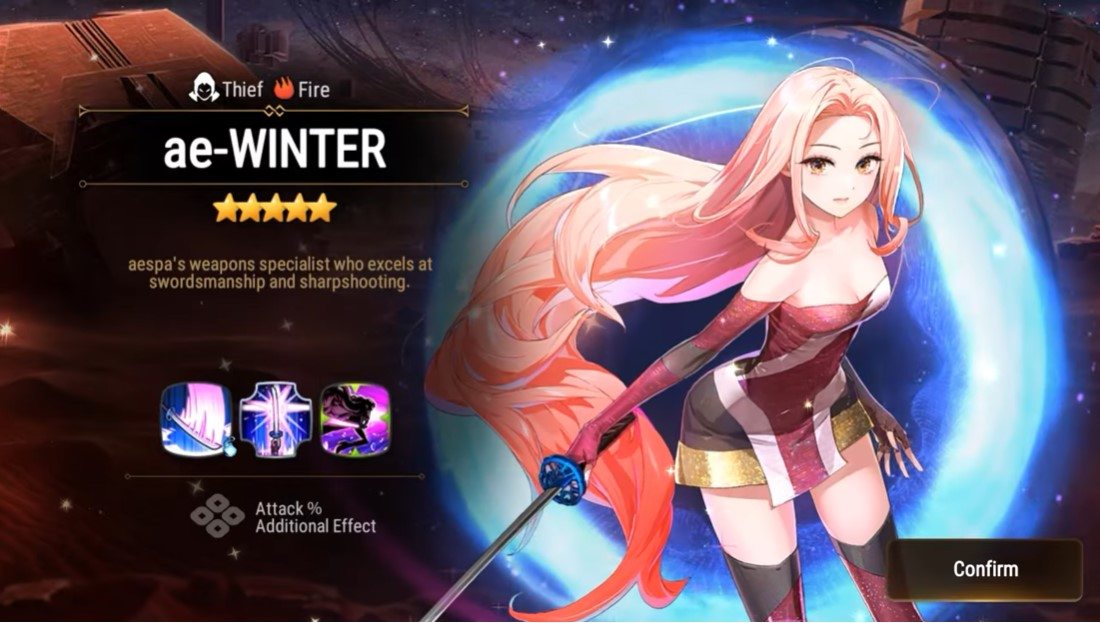 Epic Seven X AESPA Collaboration – New Heroes ae-Winter, ae