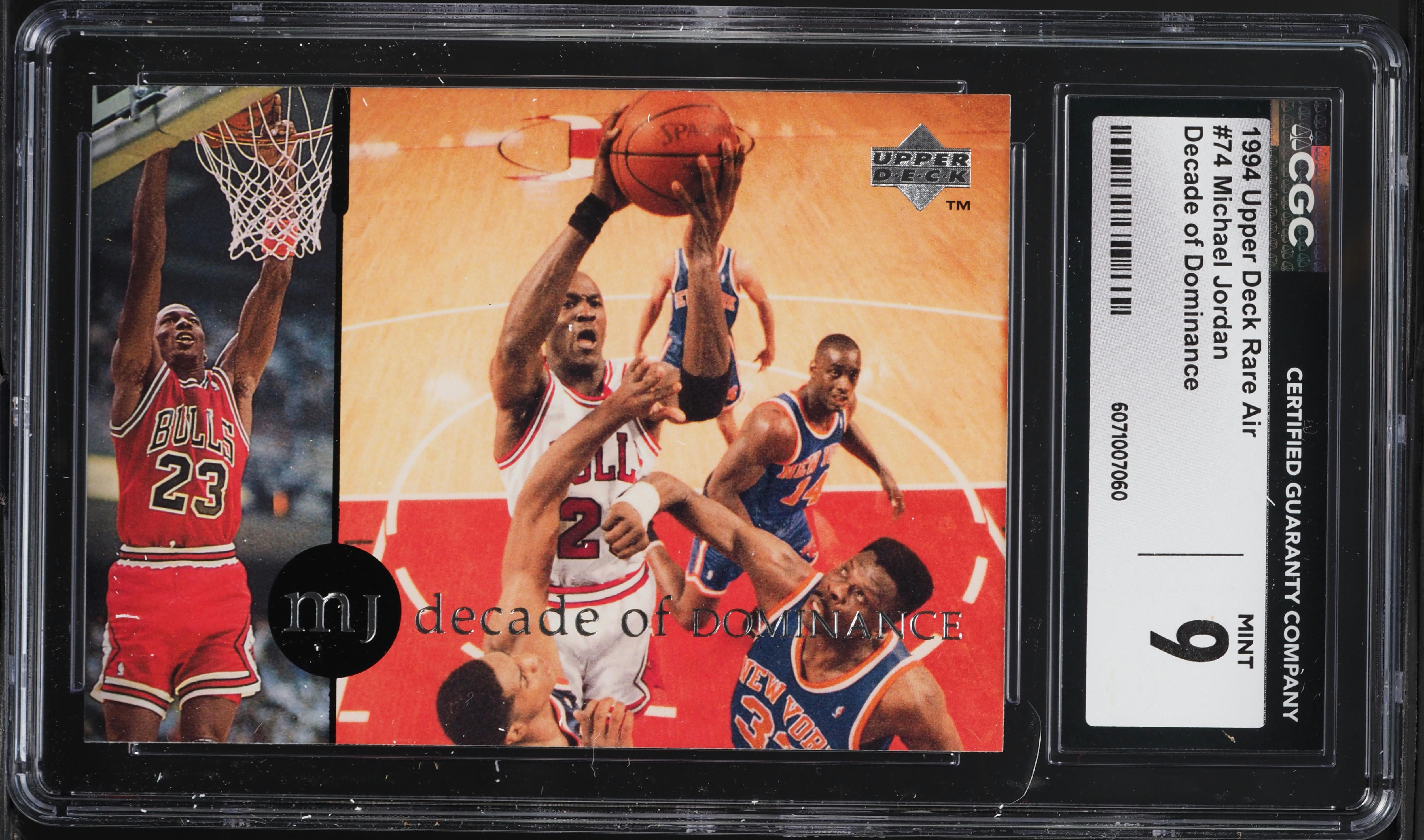 1994 Upper Deck Rare Air Decade Of Dominance Michael Jordan #74