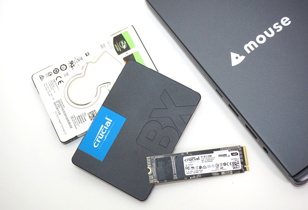 ノートPCの内蔵ストレージ最新事情、小型・高速のSSDが普及しさらに
