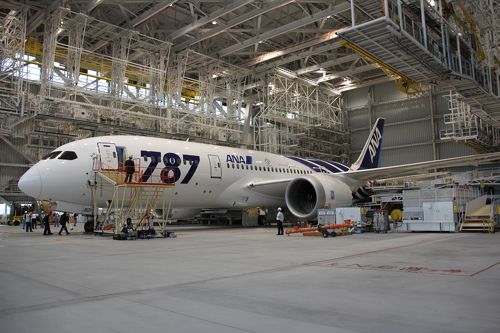 ボーイング787初号機に大興奮のANA工場見学』羽田(東京)の旅行記