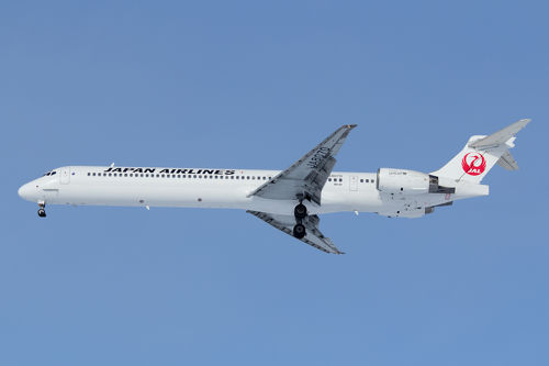 日本航空JAL MD-90 ”1／150” ☆ダグラスJAA・ANA787 ほか 日本航空JAL