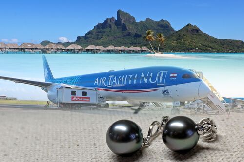 夫からの贈物～結婚30周年記念タヒチ再訪① 超快適！エアタヒチヌイ