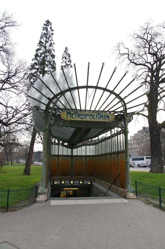 アール・ヌーヴォー、エクトール・ギマールHector Guimardの建築めぐり