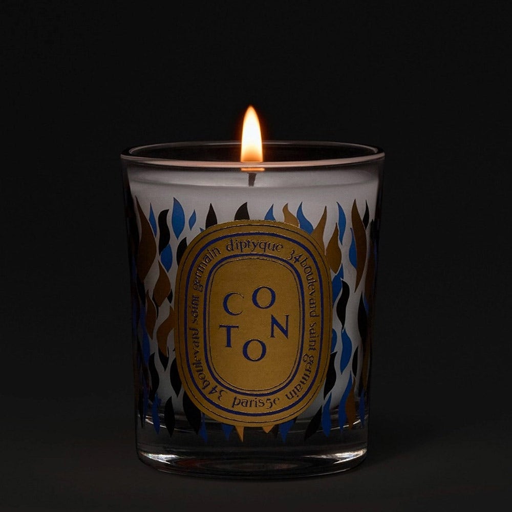 Diptyque Coton Candle 70 G, Musk Candle | Shop now on 50 ml