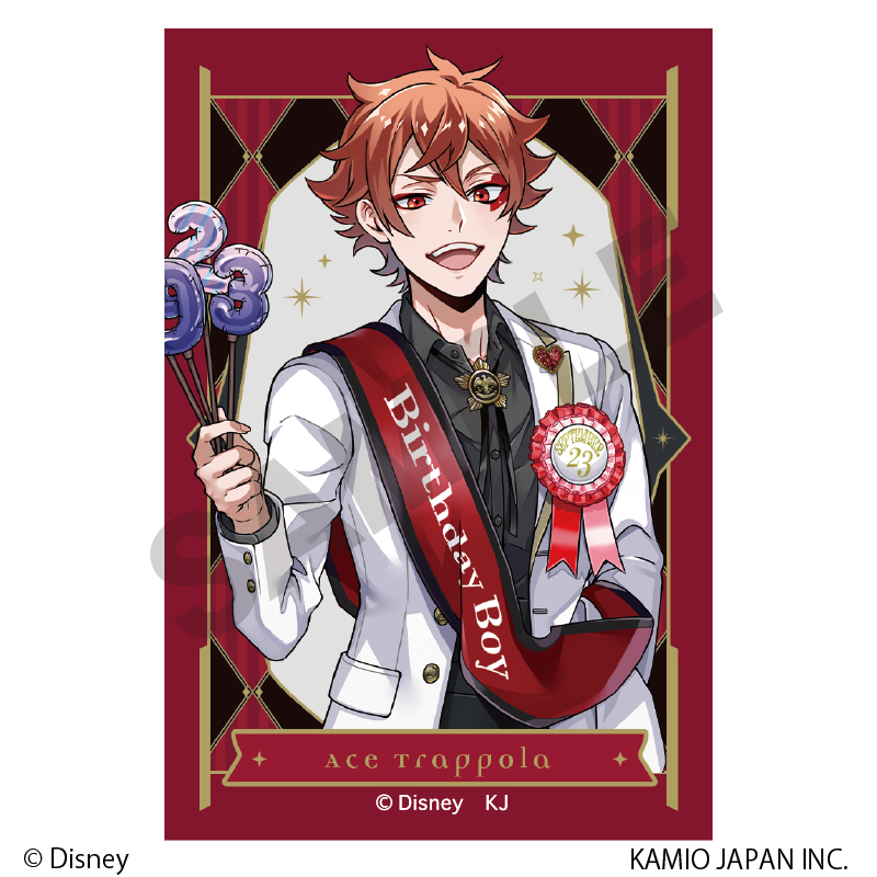 ツイステッドワンダーランド_缶マグネット エース・トラッポラ