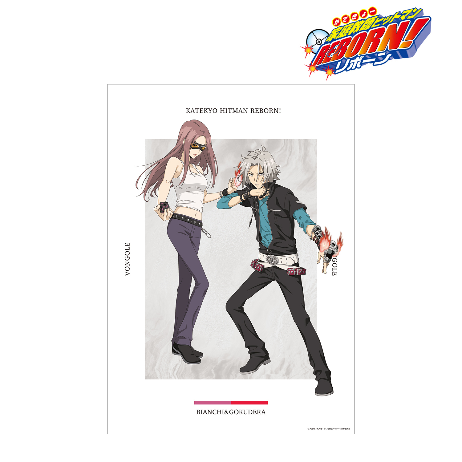 家庭教師ヒットマンREBORN!_描き下ろしイラスト 獄寺 隼人&ビアンキ