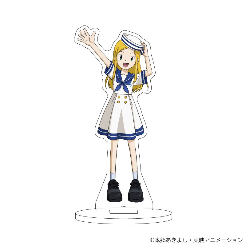 デジモンフロンティア_アクリルスタンド09/織本泉 マリンver.(描き