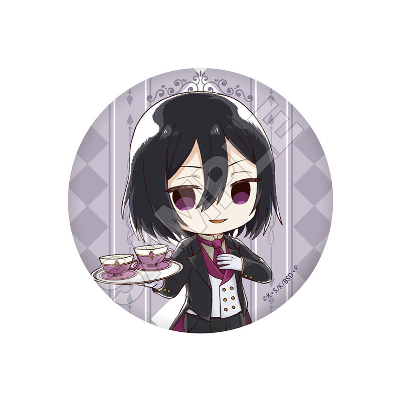 文豪ストレイドッグス_Sketchu! バトラー 缶バッジ フョードル・D