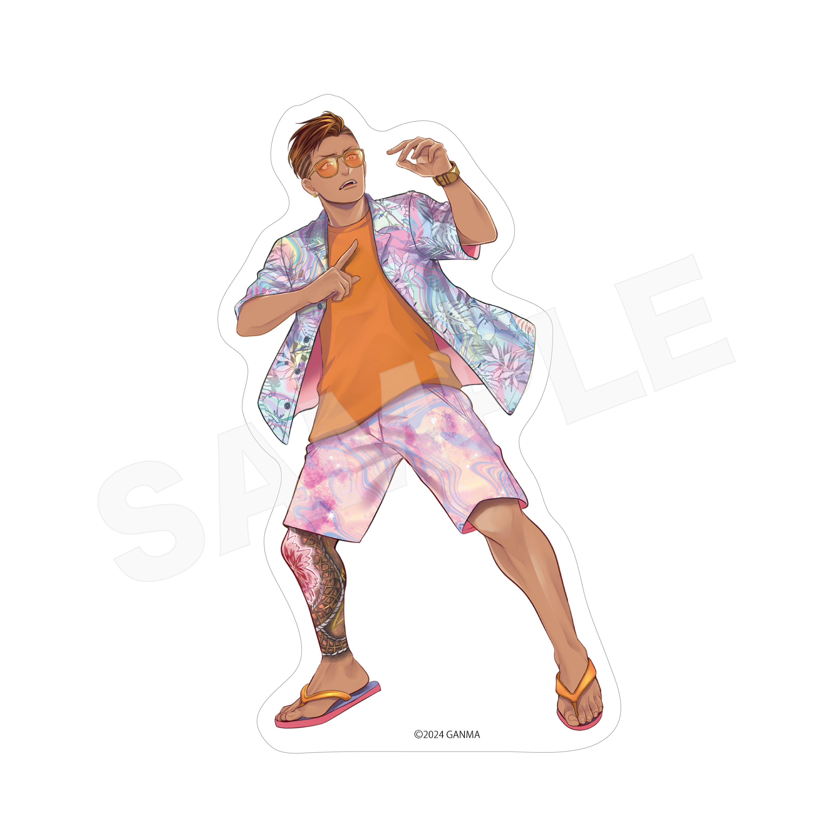 ストグラ_ステッカー /01 つぼ浦匠 | 公式グッズ・公式ライセンス商品