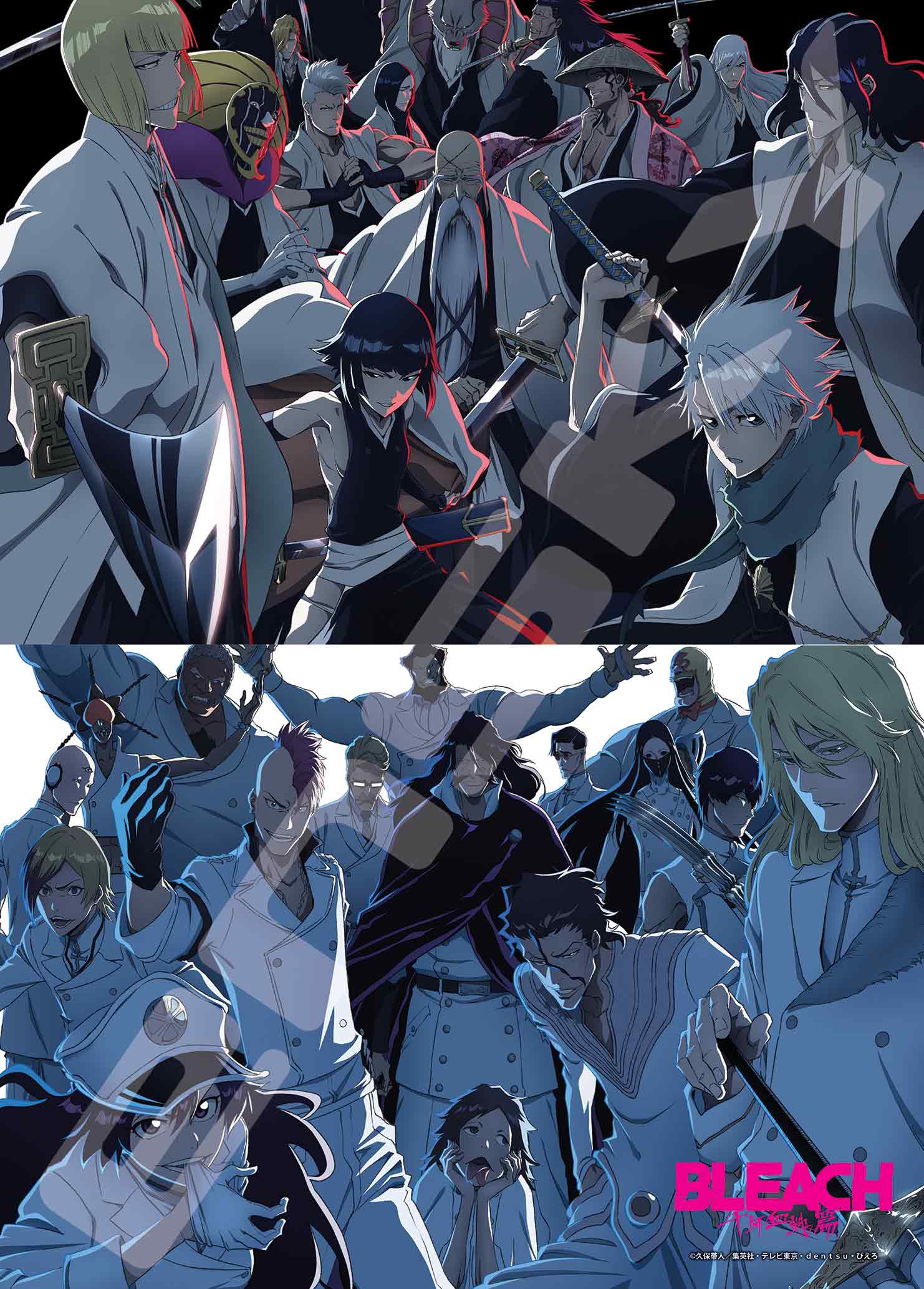 BLEACH 千年血戦篇_ジグソーパズル 500ピース 500-734 護廷十三隊/星