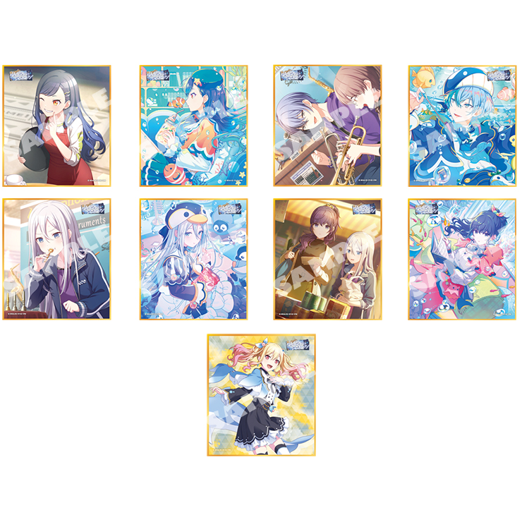 プロジェクトセカイ カラフルステージ! feat.初音ミク_ミニ色紙