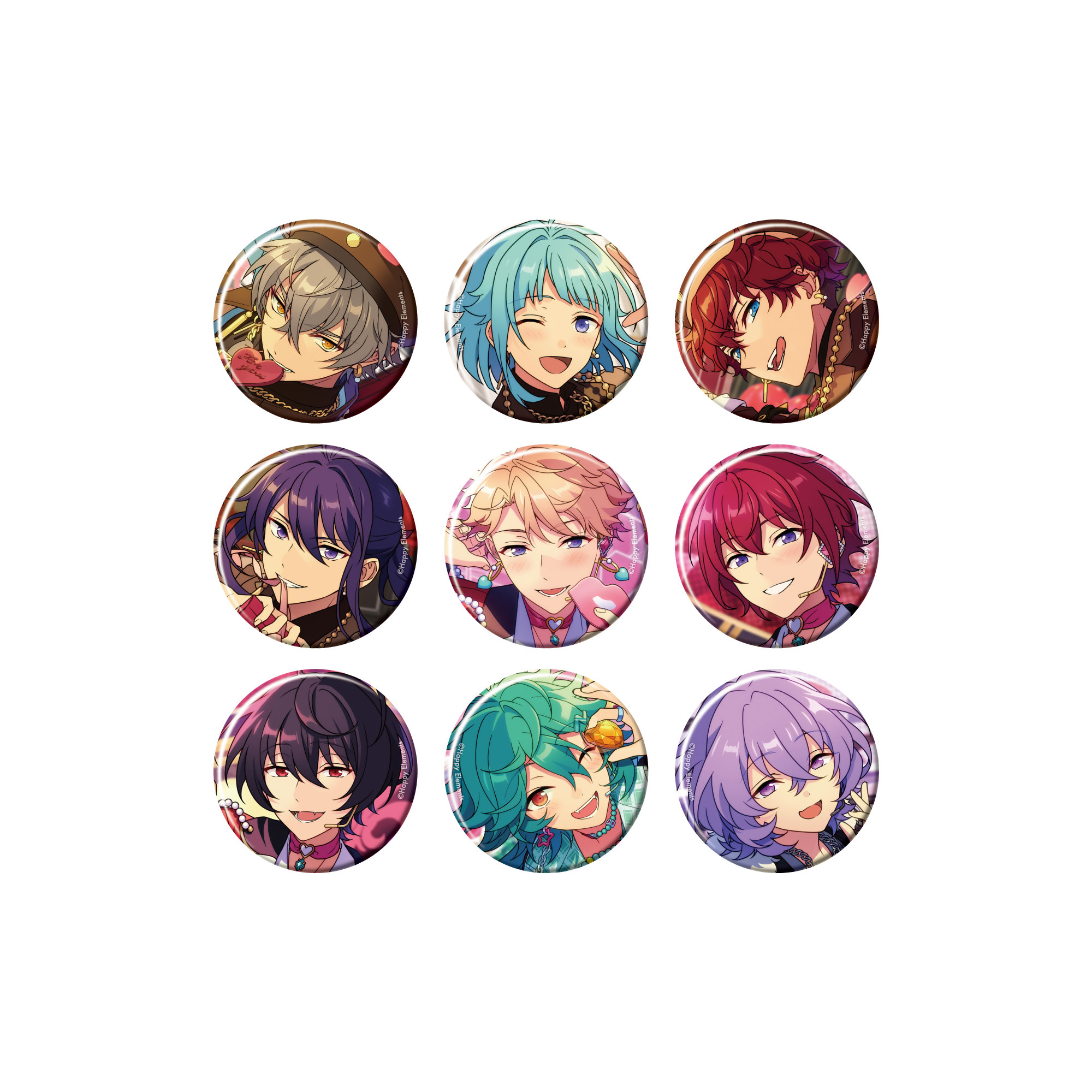 あんさんぶるスターズ！！_コレクション缶バッジ［2025 Feb.］-Idol