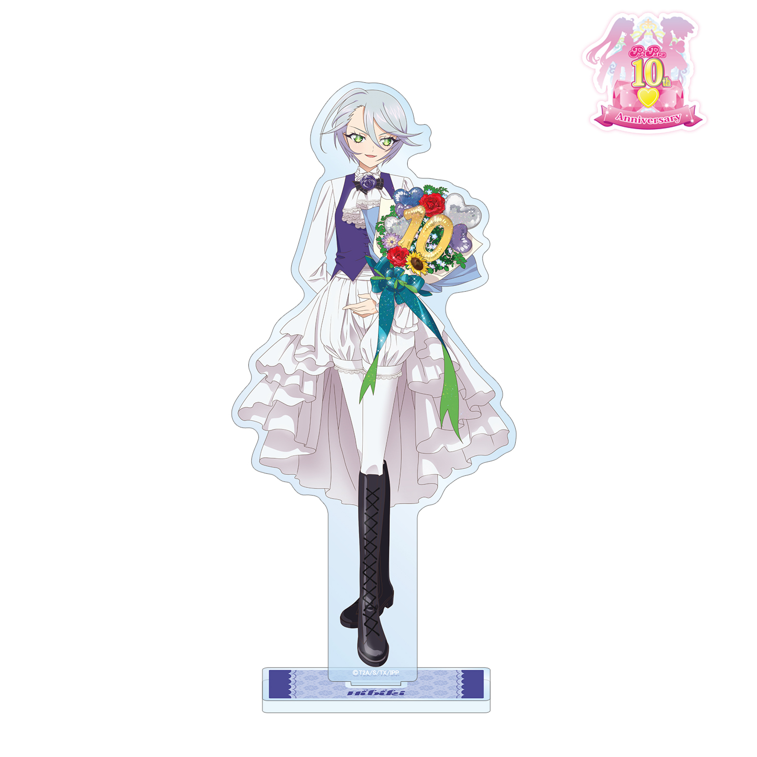 プリパラ10周年_描き下ろし 紫京院ひびき 花まつりver. BIGアクリル