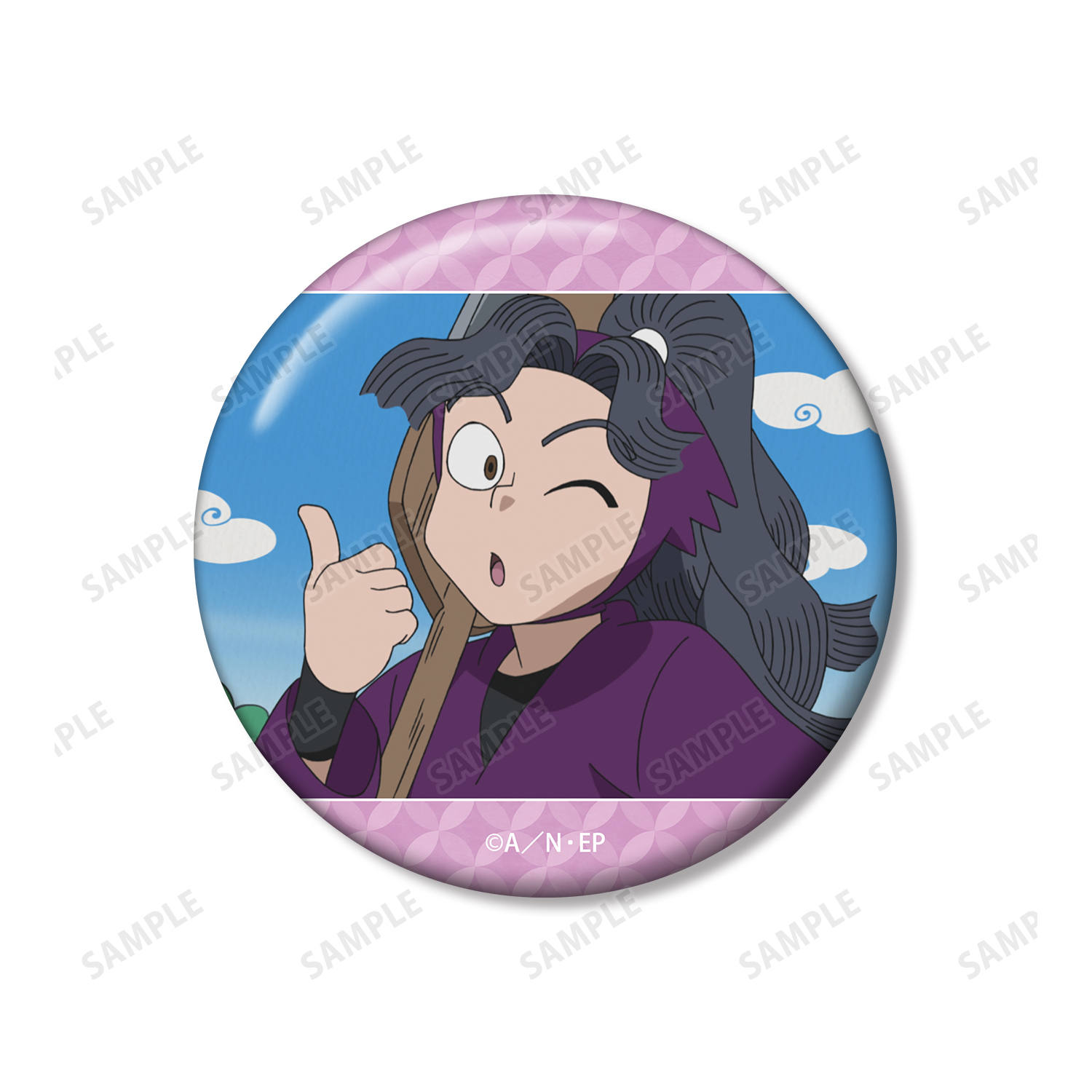 忍たま乱太郎_綾部喜八郎 場面写缶バッジ2個セット | 公式グッズ・公式