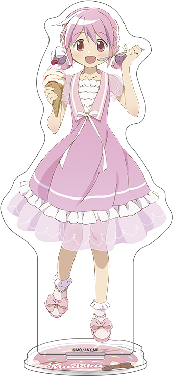 魔法少女まどか☆マギカ_アクリルスタンド／鹿目まどか(ice cream