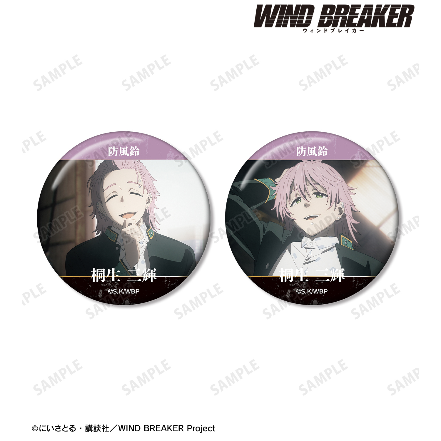 WIND BREAKER ラメキラ カンバッジ 桐生三輝 33点セット