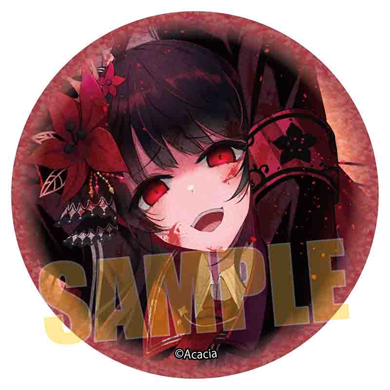 魔法少女ノ魔女裁判_グリッター缶バッジ 二階堂ヒロA | 公式グッズ