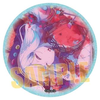 魔法少女ノ魔女裁判_グリッター缶バッジ 二階堂ヒロA | 公式グッズ